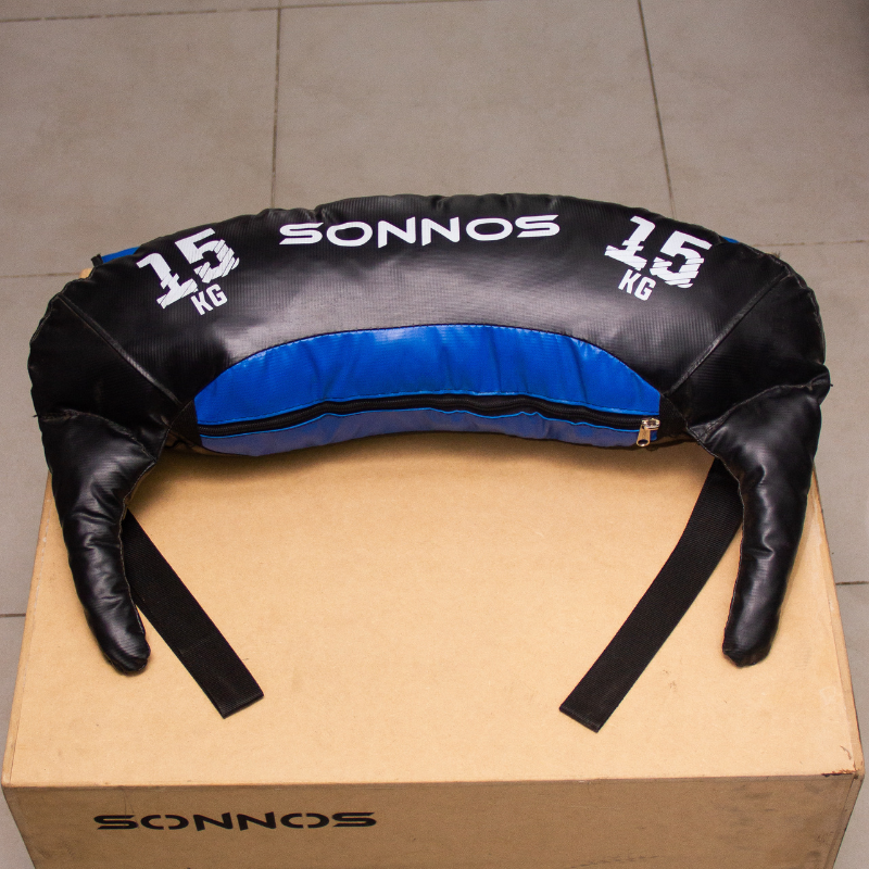 BOLSA ENTRENAMIENTO SONNOS BULGARA 15kg (azul)