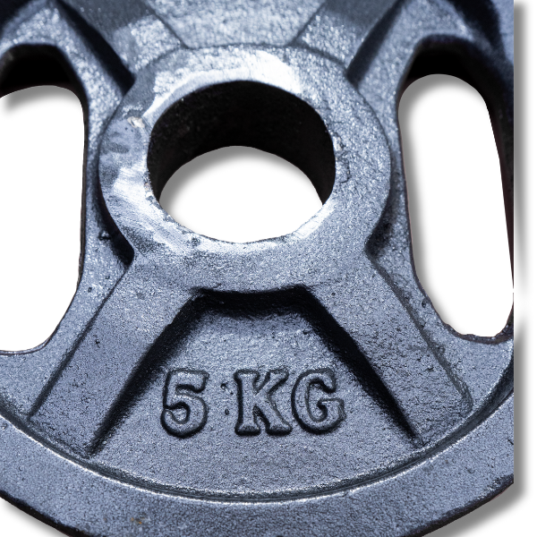 DISCO FUNDICION SONNOS OLIMPICO 5kg x Ø50mm GRIS (con manija)