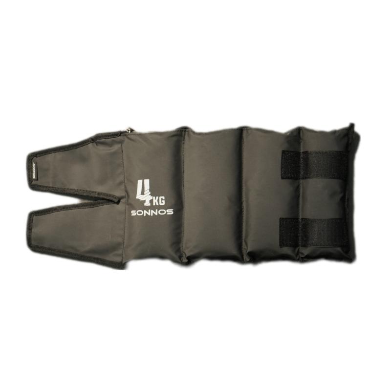 TOBILLERA CON PESO REFORZADA 4kg SONNOS (venta por par)