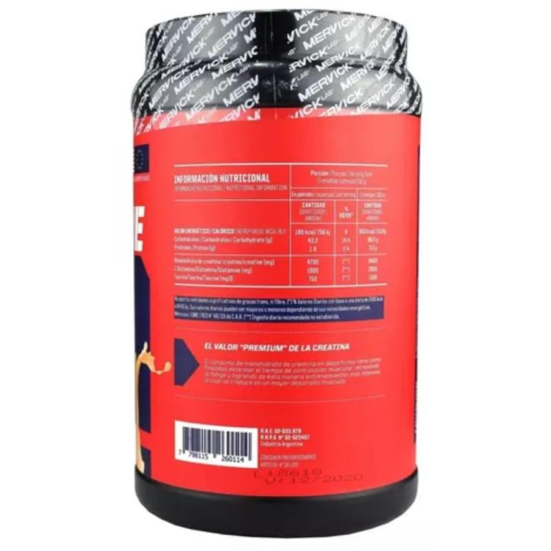 SUPLEMENTO DIETARIO CREATINA MERVICK CREATINA MONOHYDRATE x 1kg