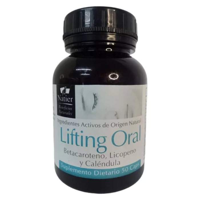 LIFTING ORAL 50 CAPS NATIER betacaroteno, licopeno y caléndula