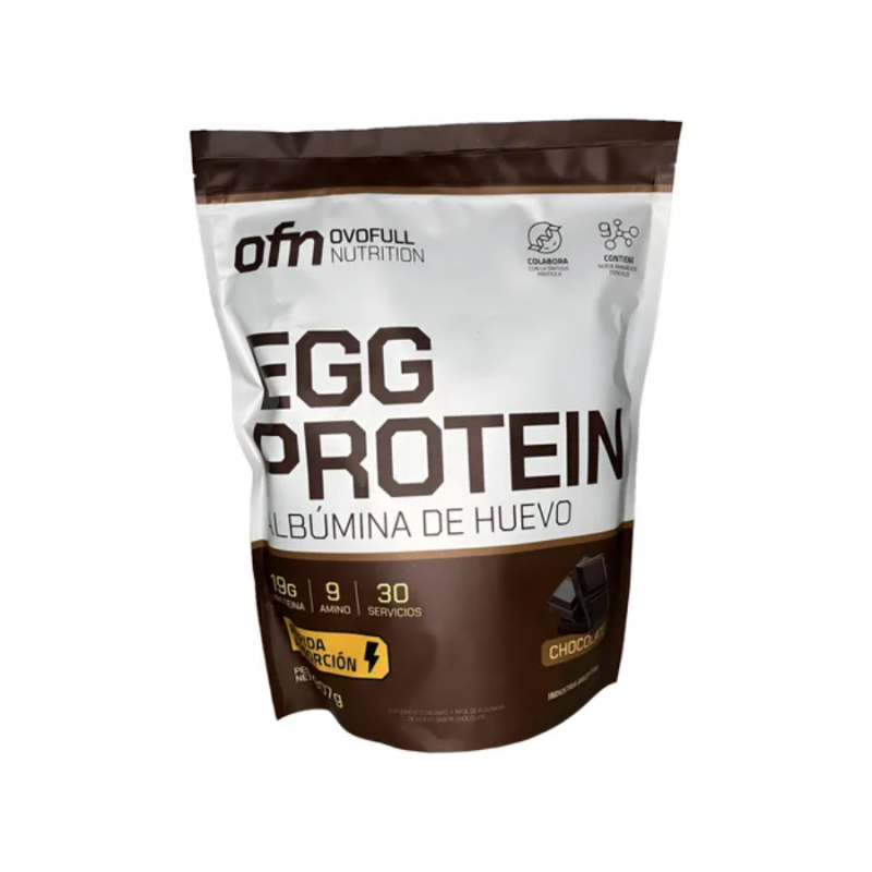 Albúmina de Huevo Ovofull 907g – 19g proteína por porción