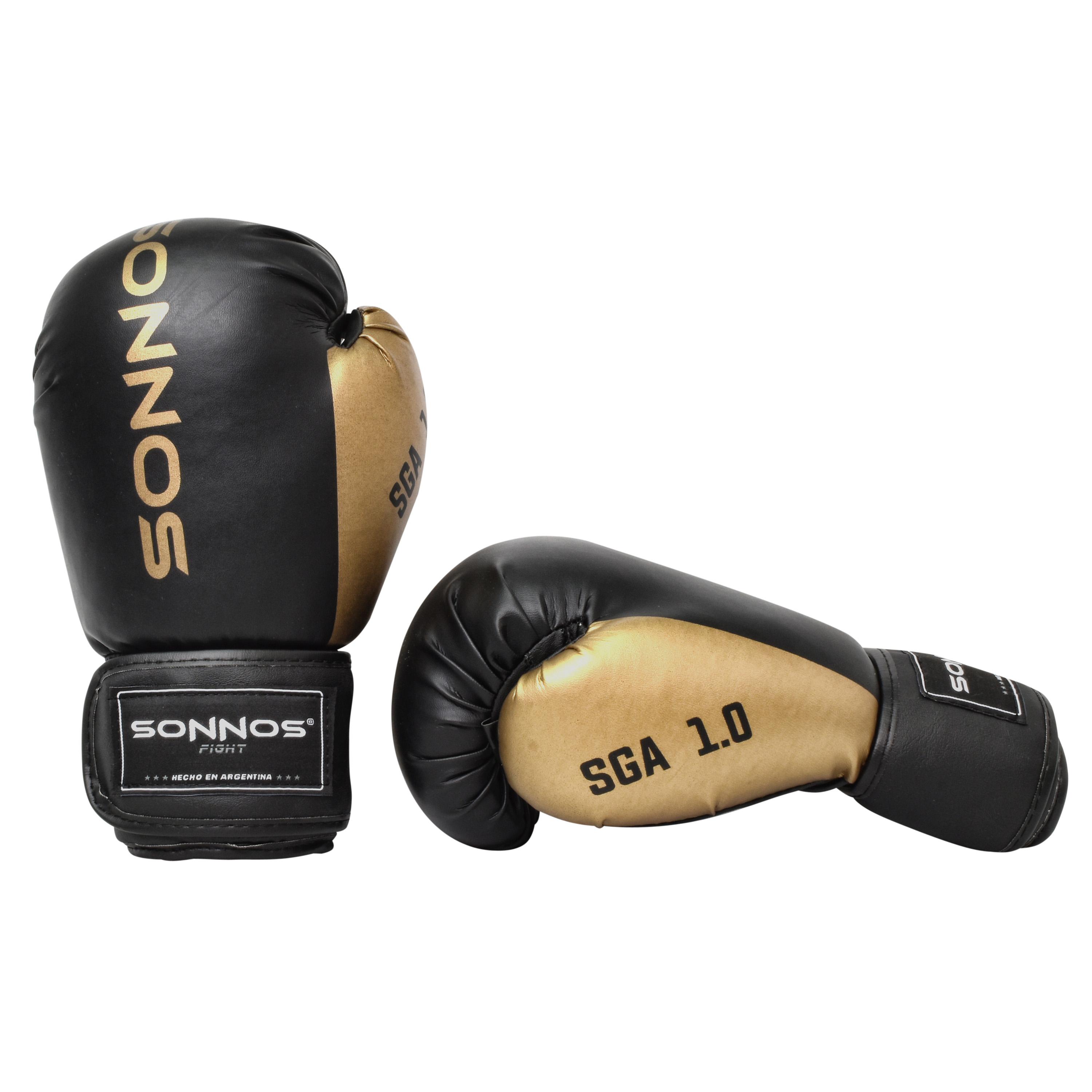 GUANTE SONNOS SGA 1.0 Negro/Dorado