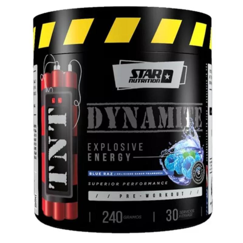 PRE ENTRENO STAR NUTRITION TNT-Dynamite Blue Raz 240Grs