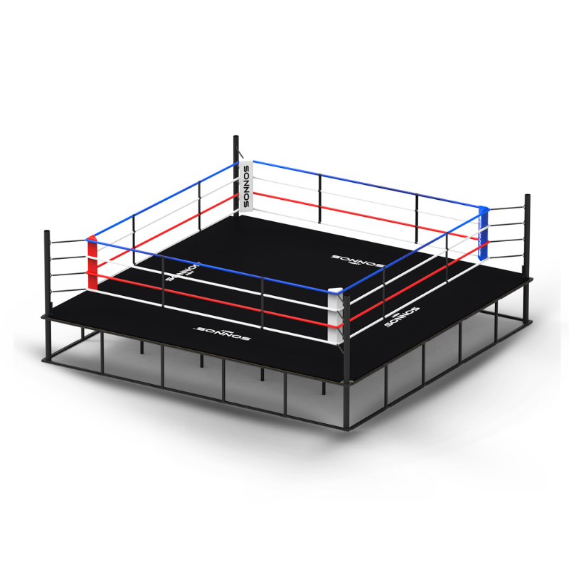 Ring de Boxeo Profesional Sonnos 5x5 Medidas No Oficiales