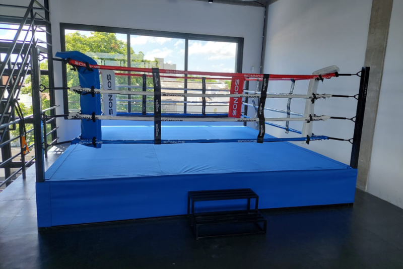 Ring de Boxeo Profesional Sonnos 5x5 Medidas No Oficiales