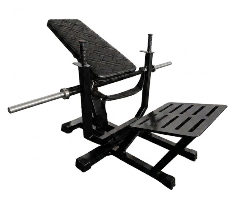 Extensora de Cadera Sonnos Profesional Discos 30mm Glúteos Gimnasio
