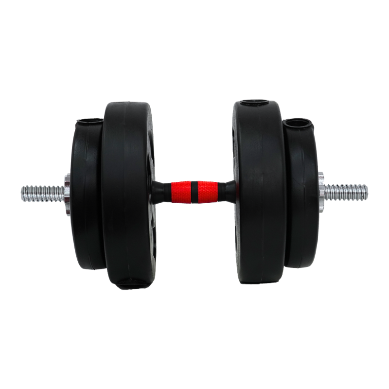 Kit Ajustable Barra mancuernas a rosca Fuerza 40 Kg