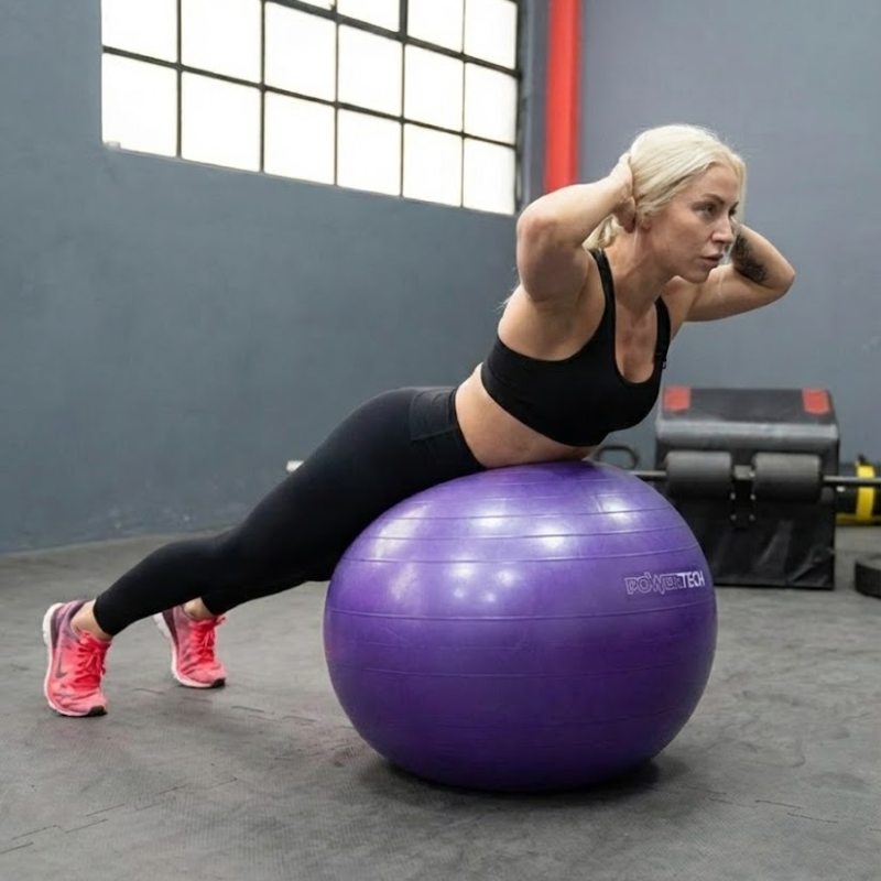 Pelota Fitball PowerTech Ø75cm – Yoga, Pilates y Core