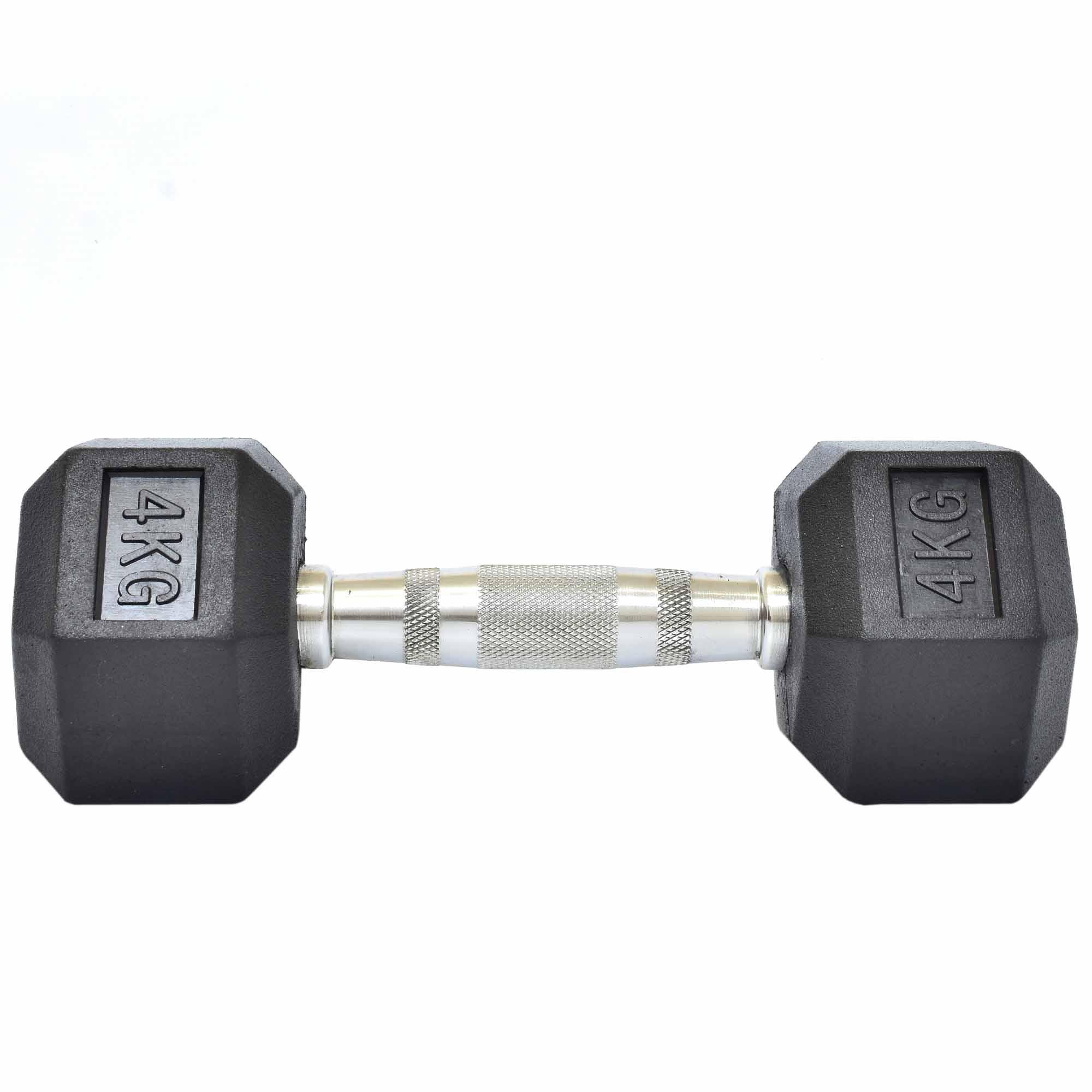 MANCUERNA HEXAGONAL CAUCHO 4kg SONNOS