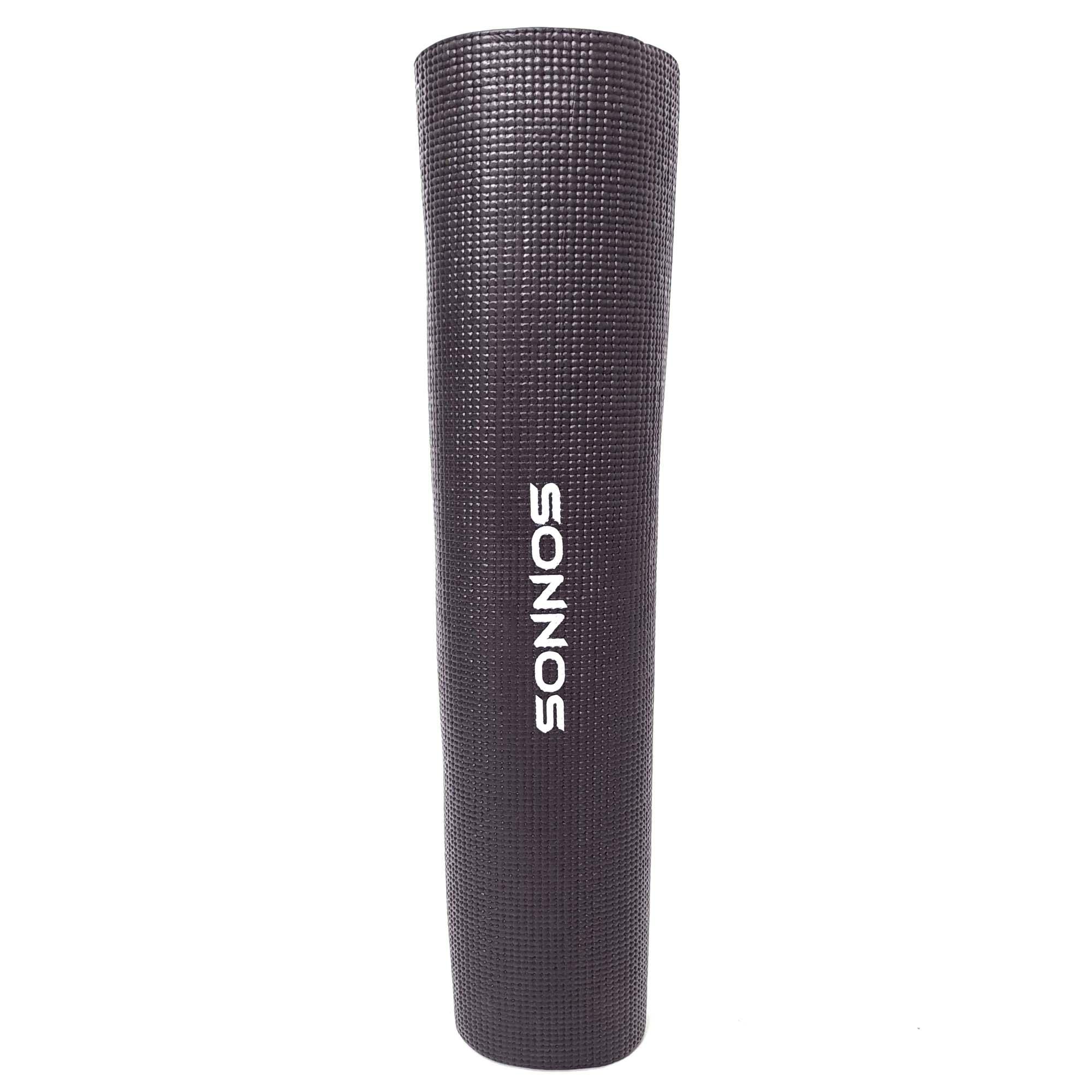 COLCHONETA PILATES 1,73mts x 61cm x 8mm SONNOS (Negro)