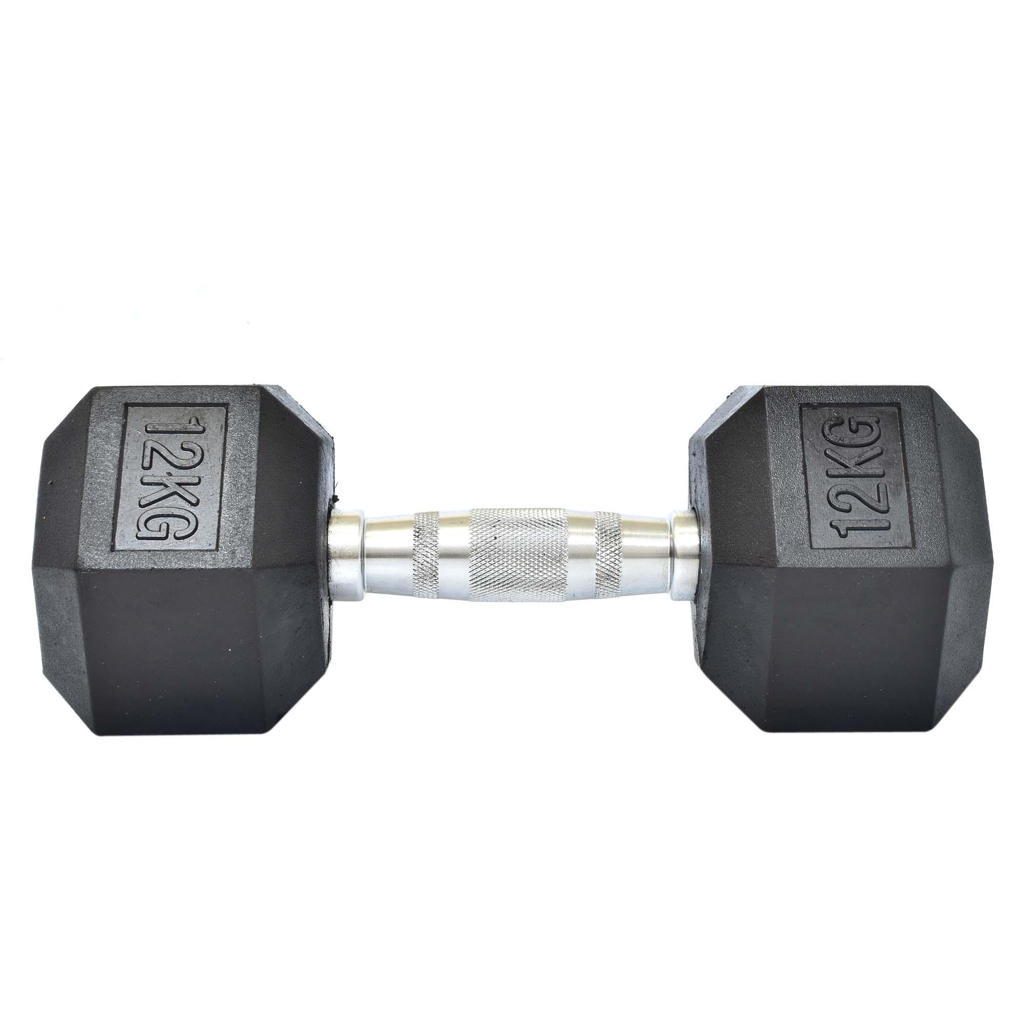 MANCUERNA HEXAGONAL CAUCHO 12kg SONNOS
