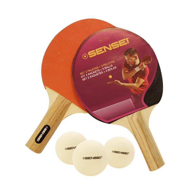 SET PING PONG SENSEI 2 PAL+3 PELO