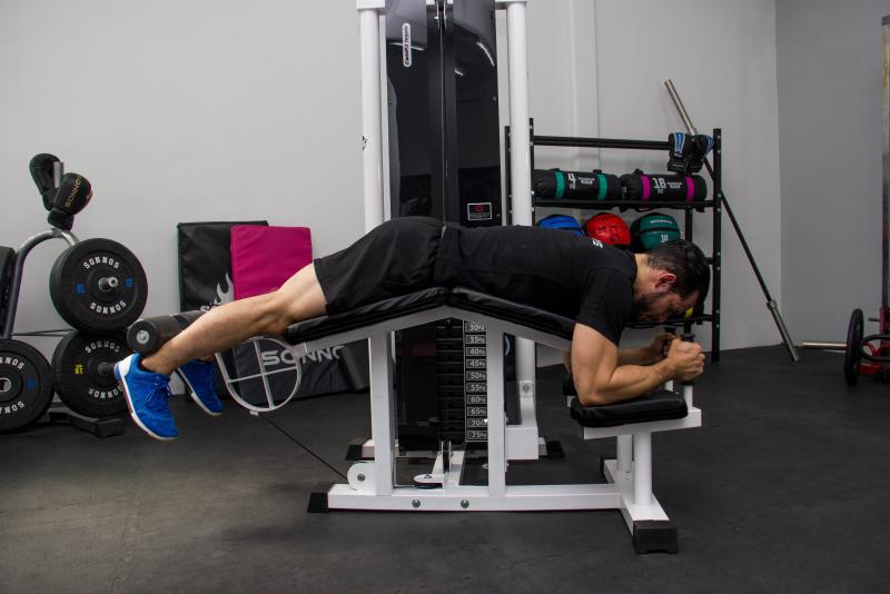 Camilla Isquiotibiales con Lingotera Profesional Sonnos M100