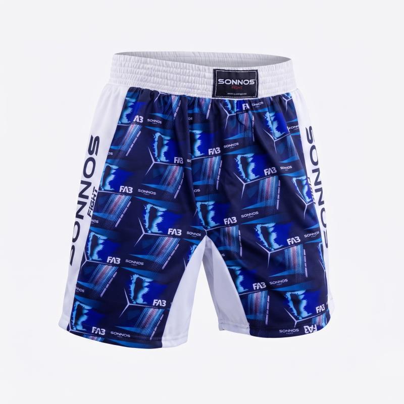 Short de Boxeo SONNOS Institucional 2022 Azul – Diseño Oficial y Confección Profesional