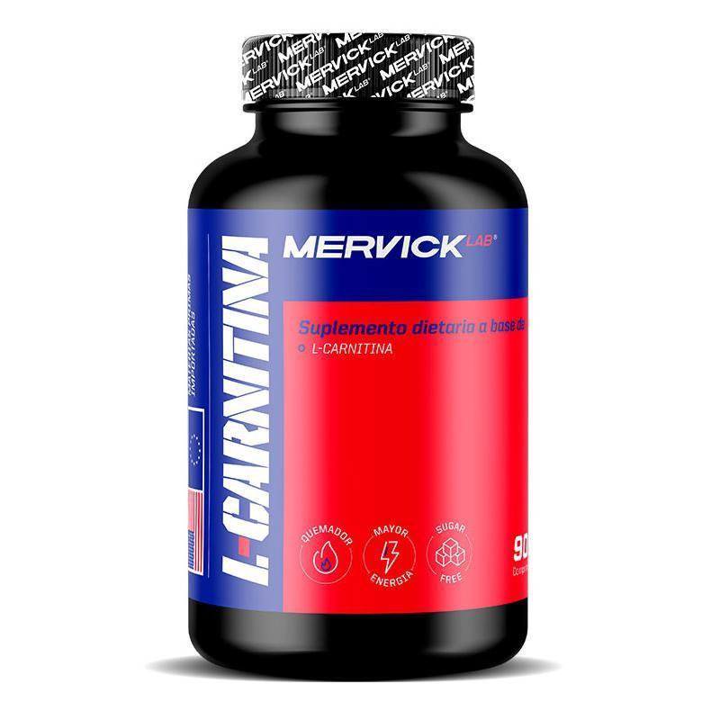 SUPLEMENTO DIETARIO QUEMADOR MERVICK L-CARNITINA x 90caps (500grms)