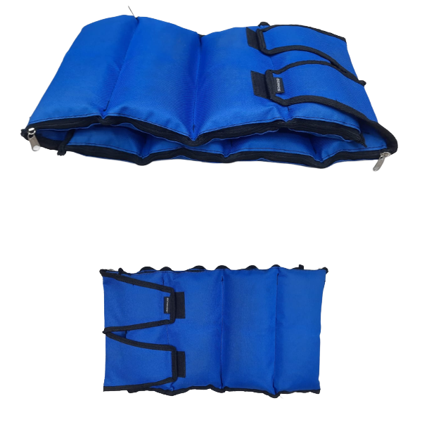 OUTLET TOBILLERA SONNOS REFORZADA 4kg (venta por par) Azul