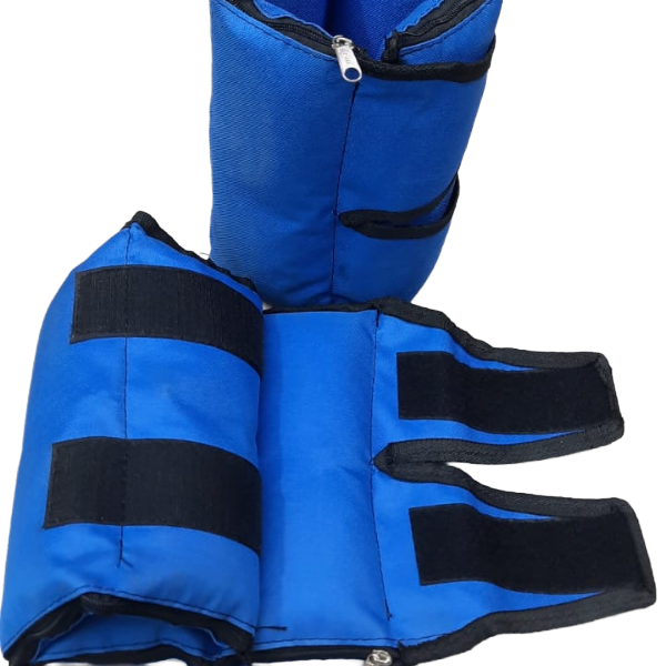 OUTLET TOBILLERA SONNOS REFORZADA 4kg (venta por par) Azul
