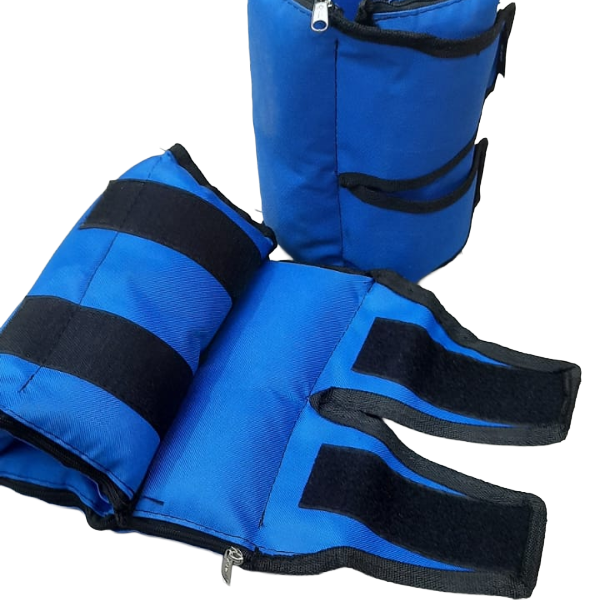 OUTLET TOBILLERA SONNOS REFORZADA 4kg (venta por par) Azul