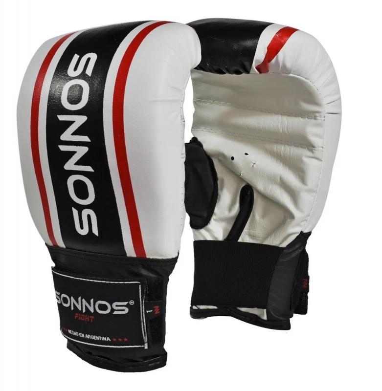 GUANTIN SONNOS TRICOLOR BLANCO/ROJO FAB