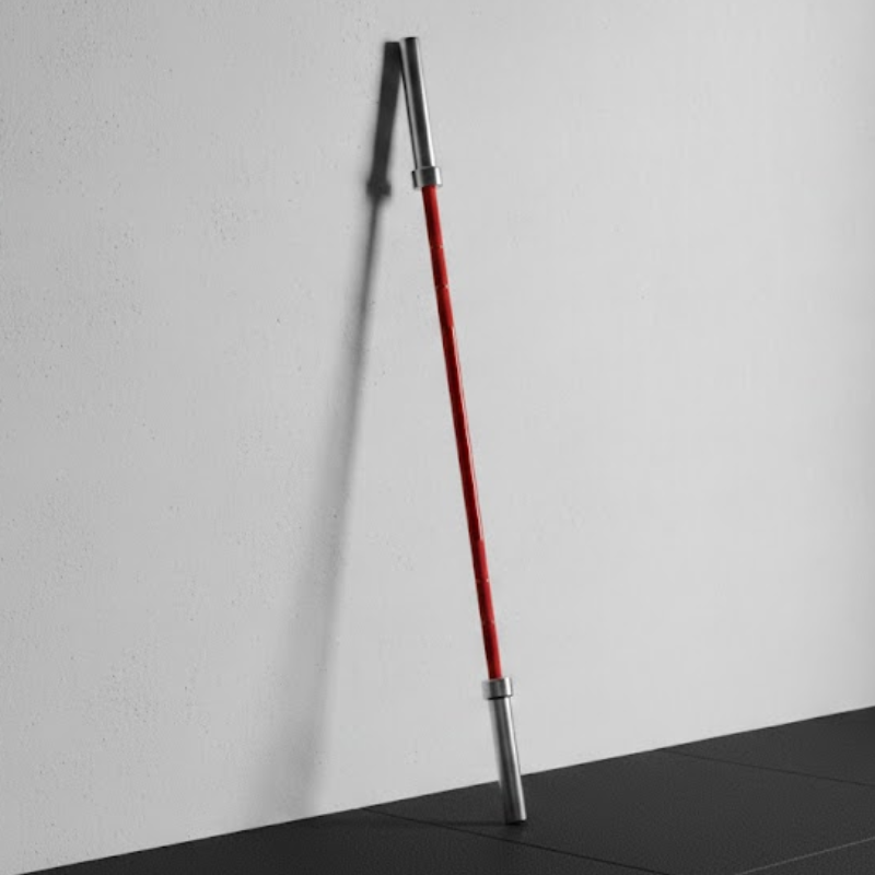 Barra Olímpica SONNOS 2,20mts Roja 20kg Ø50mm con Buje