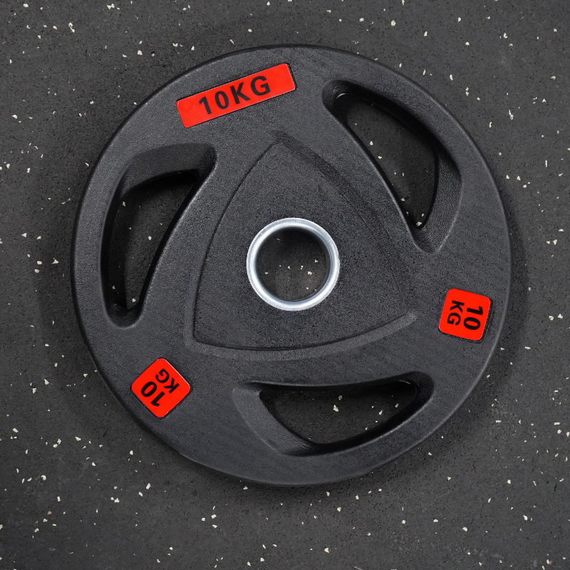 Disco Olímpico Trigrip Recubierto Caucho 20 kg Ø50mm Importado