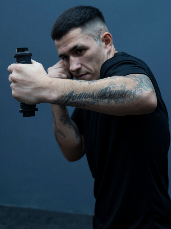 Mancuerna Maciza 1kg con Puño PVC | Ideal Boxeo y Fitness