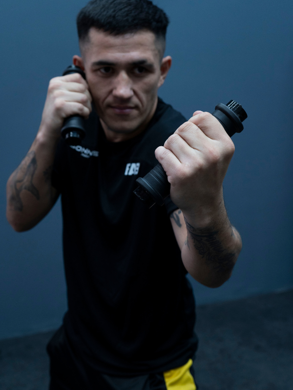 Mancuerna Maciza 1kg con Puño PVC | Ideal Boxeo y Fitness