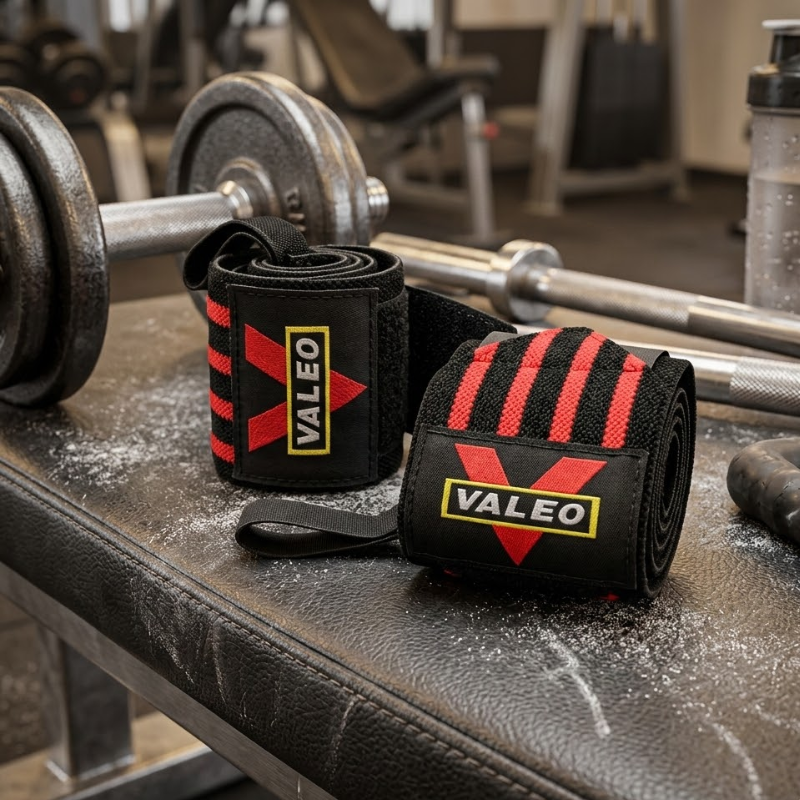 Muñequera Elástica Reforzada Importada – Soporte y Protección