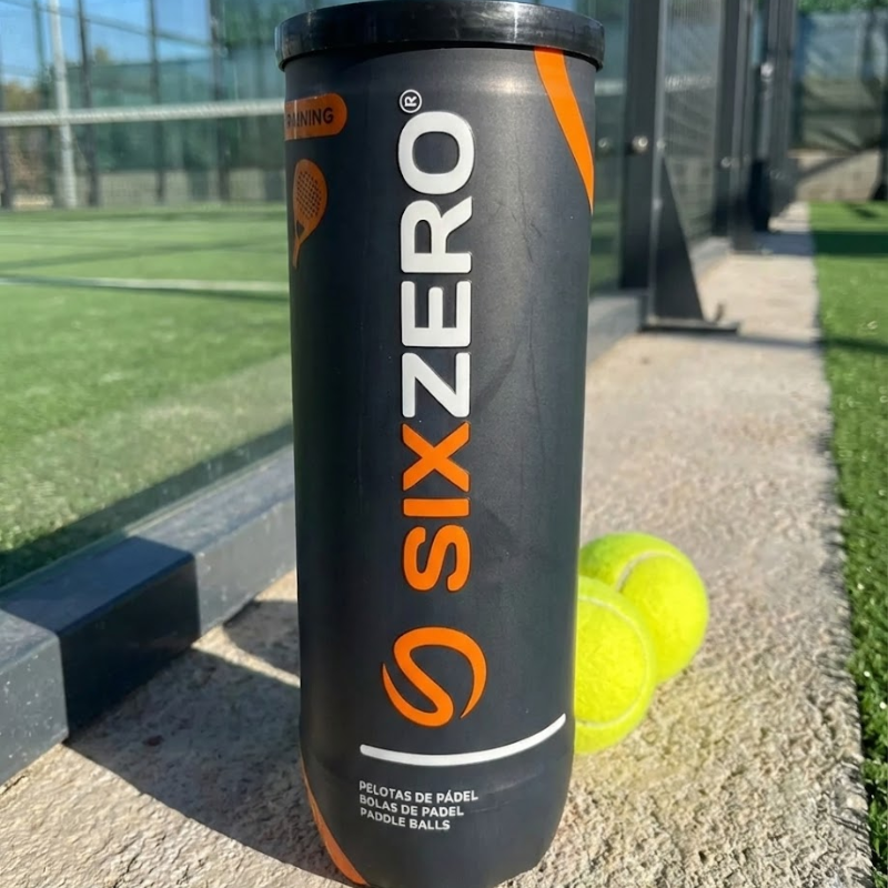 Pelotas Pádel SixZero Training 2.0 x3 Alta Durabilidad