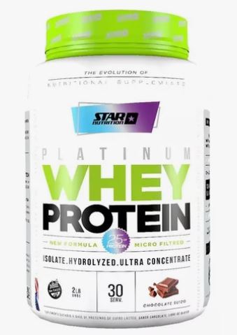 PROTEINAS STAR NUTRITION PLATINUM WHEY x 2 lb