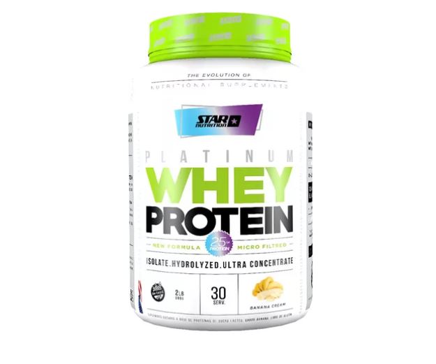 PROTEINAS STAR NUTRITION PLATINUM WHEY x 2 lb