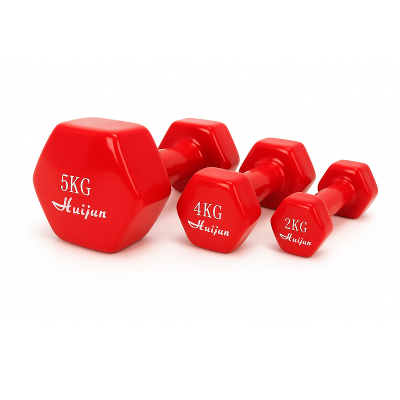 Mancuerna Recubierta Importada 1 kg Hexagonal Antideslizante
