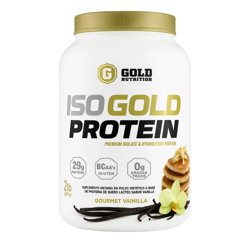 Proteína Iso Gold Hidrolizada Gold Nutrition 2 Lb