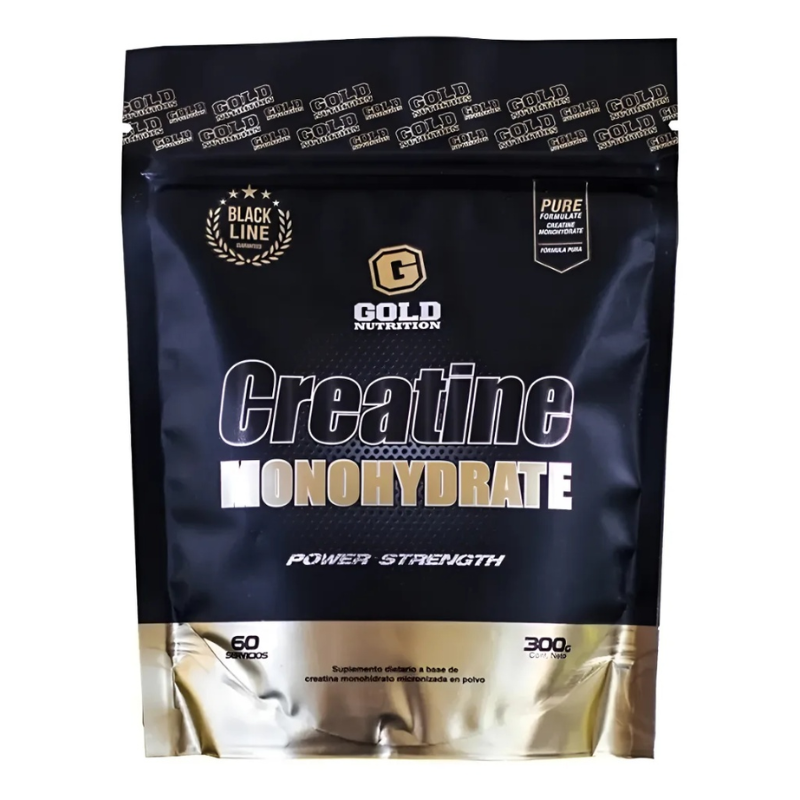Creatina Monohidrato Gold Nutrition 300g Potenciador