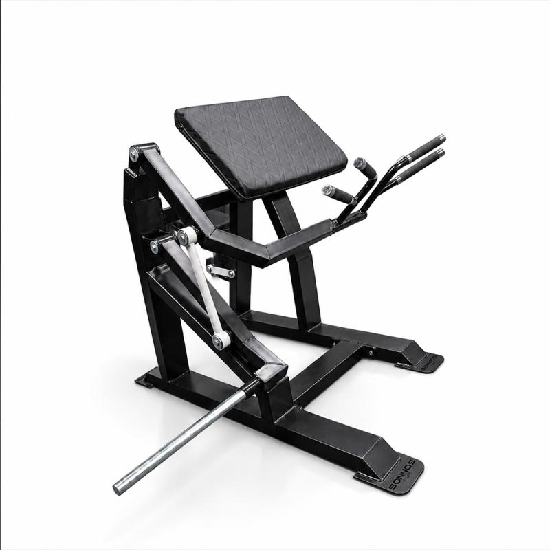 Máquina Bíceps M100 a Disco Profesional para Gimnasio
