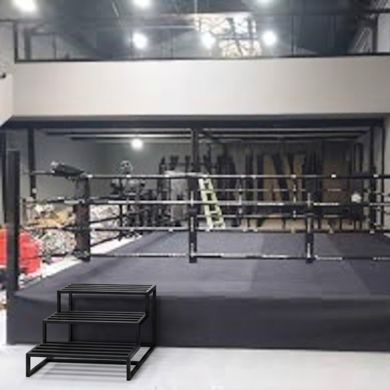 Escalera Desmontable para Ring de Boxeo o Jaula Sonnos