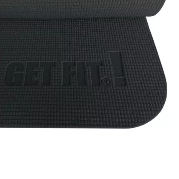 COLCHONETA YOGA MAT 4MM GET FIT  Negro