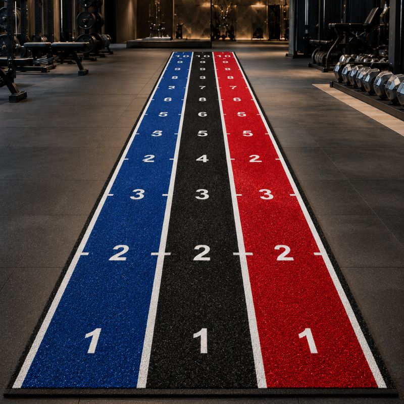 ALFOMBRA 10mts PARA ENTREN. HIBRIDO MONO-TEXTURIZADO