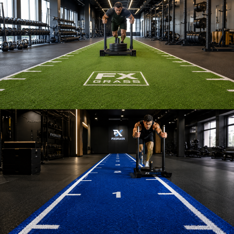 ALFOMBRA 10mts PARA ENTREN. HIBRIDO TECNOLOGIA FXGRASS