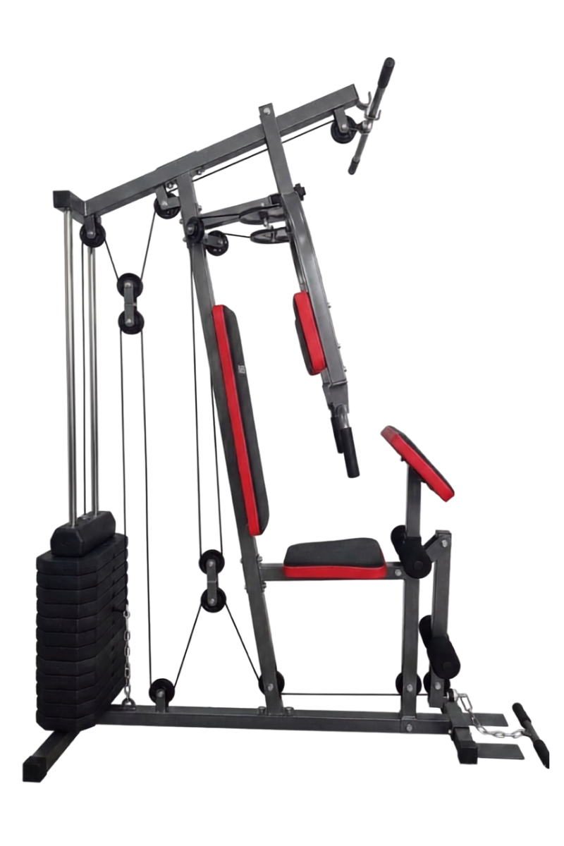 Multigimnasio con Banco Scott ARG-63142-X (70 kg en lingotera)