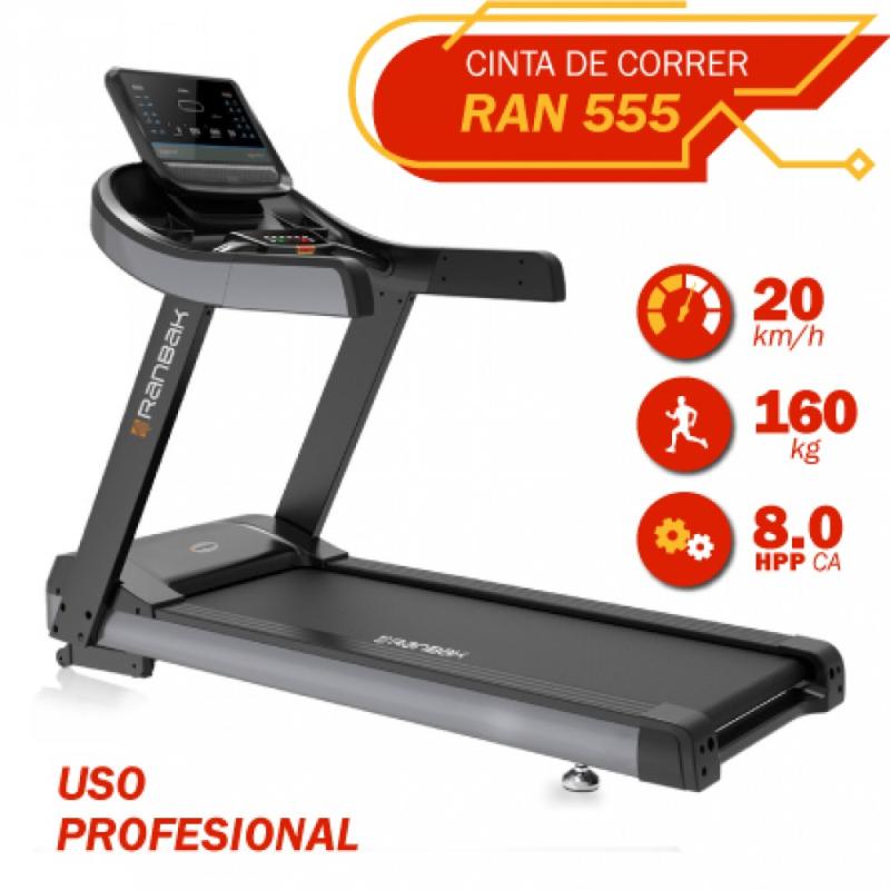 Cinta para Correr RAN-555 Profesional Inclinación Automática