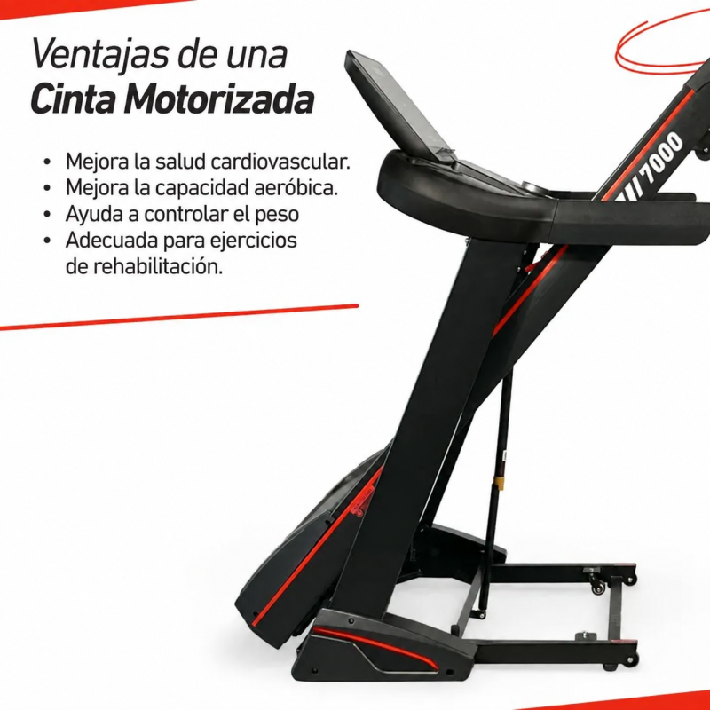 Cinta de Correr Semi Profesional ARG-7000 20 Km/h Randers