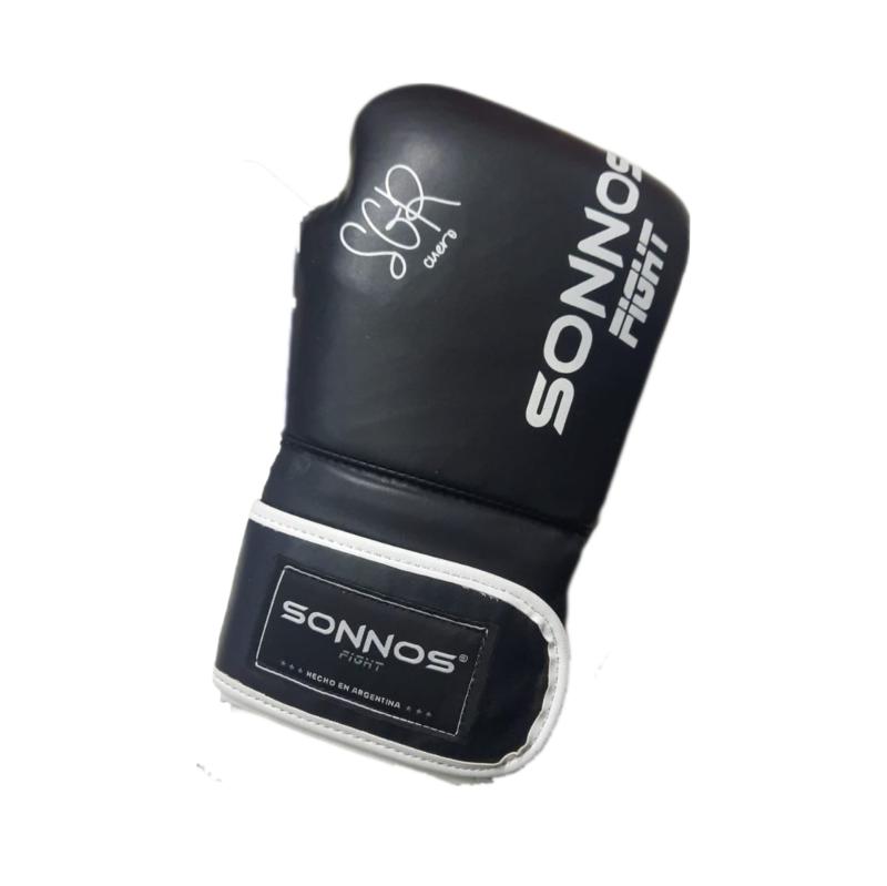 Guantes de Boxeo Sonnos SGR 16 Oz Cuero Profesional