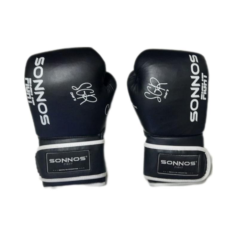 Guantes de Boxeo Sonnos SGR 16 Oz Cuero Profesional