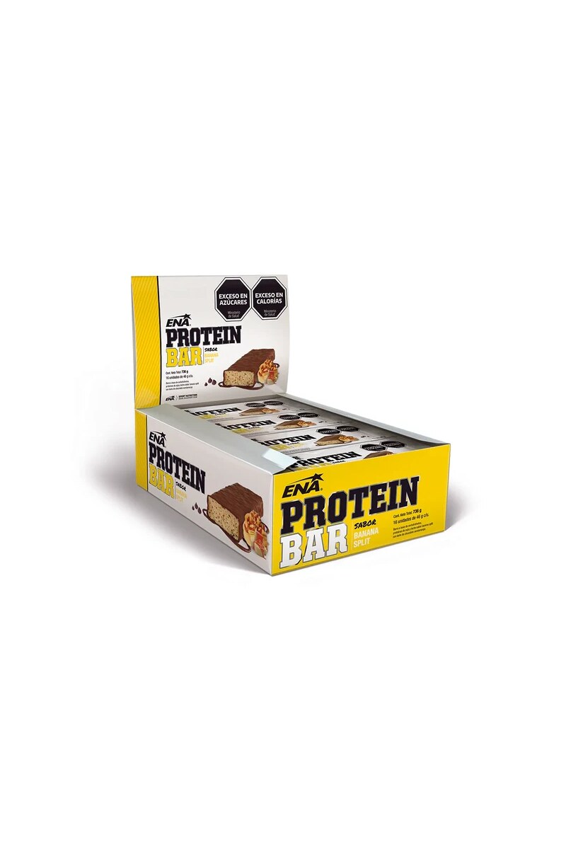 Barra de Proteína ENA Whey Protein Bar banana split