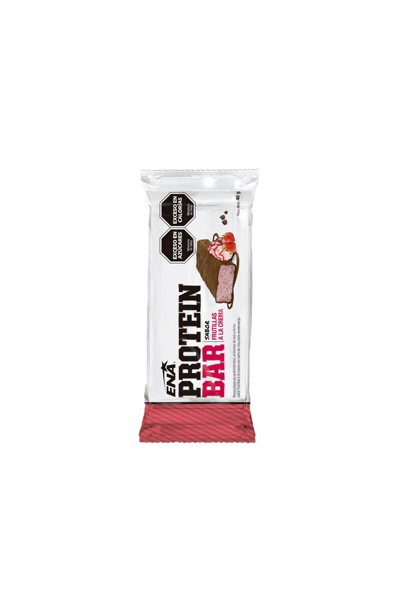 Barra de Proteína ENA Whey Protein Bar frutilla