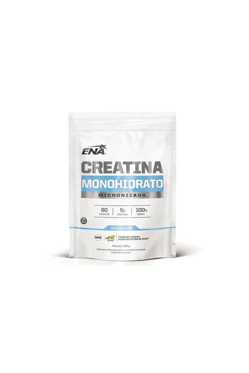 Creatina Monohidrato ENA 300 g Potenciador Deportivo