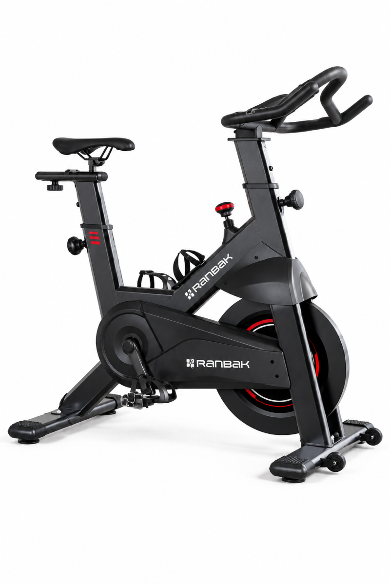 Bicicleta Indoor Ranbak RAN-170 Correa Disco 22 kg