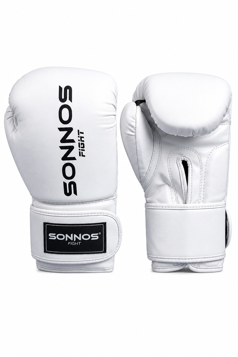 Guantes de Boxeo Sonnos SGR 5.0 EVO 14 Oz blanco